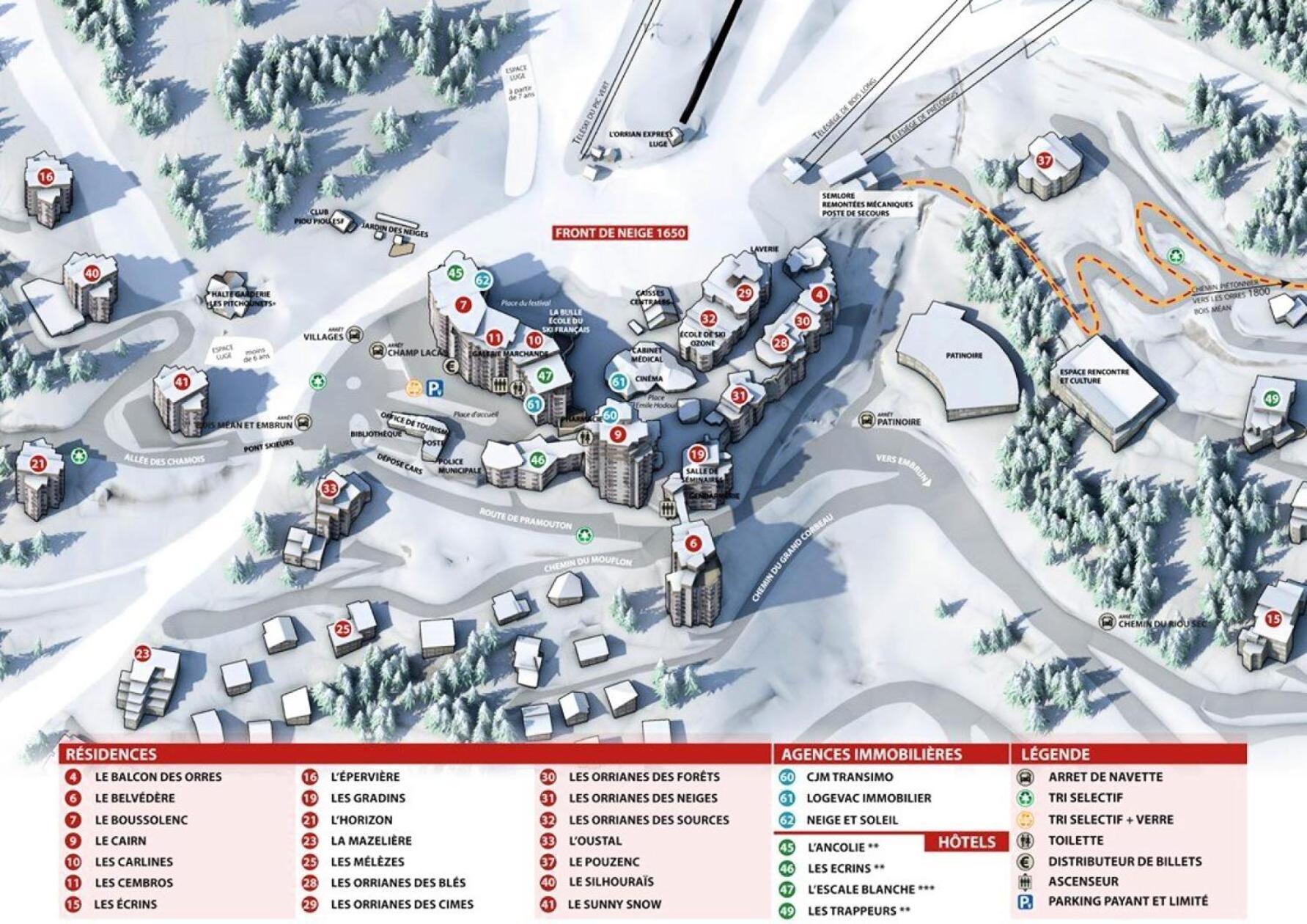 Résidence Orr Des Neiges - Studio pour 2 Personnes 644 Les Orres Exterior foto